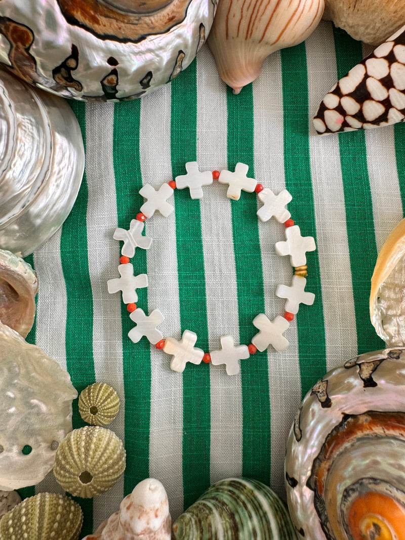 St Jean Bracelet in Coral