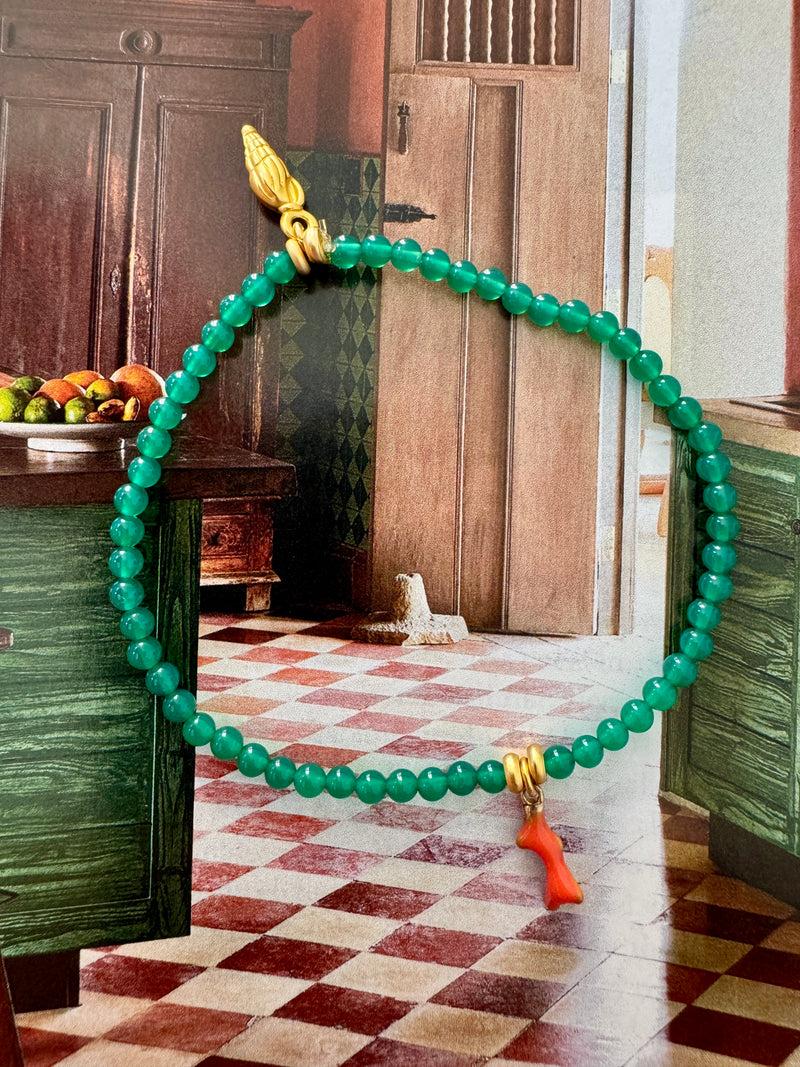 Alessia Bracelet in Green Aventurine