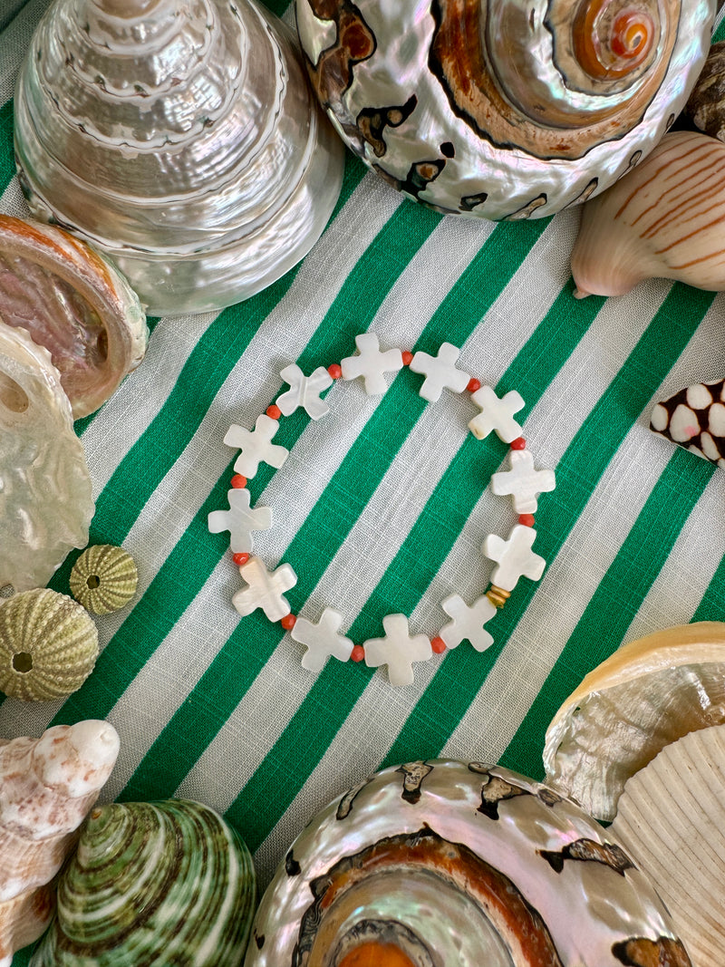 St Jean Bracelet in Coral