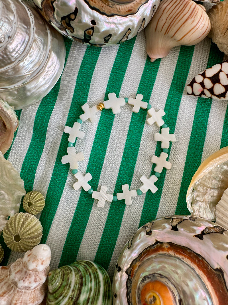 St Jean Bracelet in Sea Green