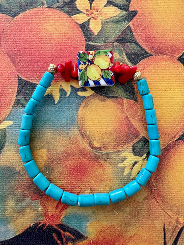 Bougainvillea Café Agrumi Bracelet