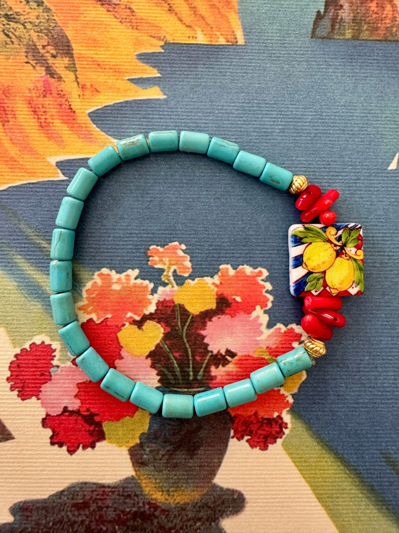 Bougainvillea Café Agrumi Bracelet