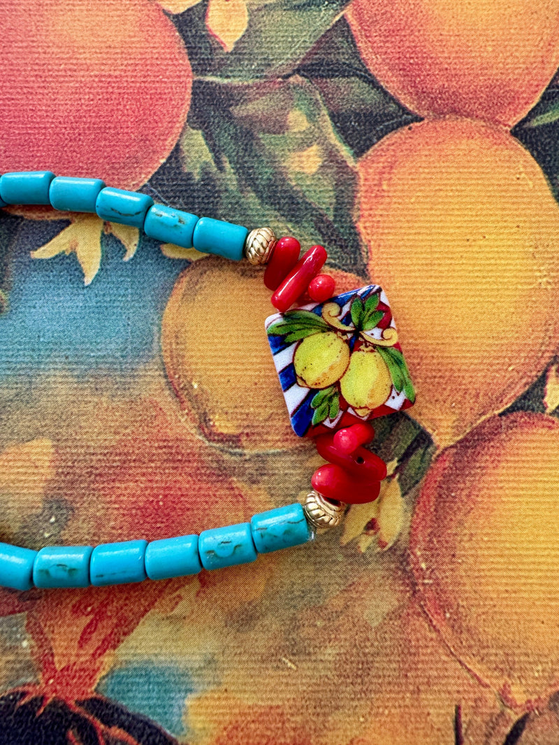 Bougainvillea Café Agrumi Bracelet