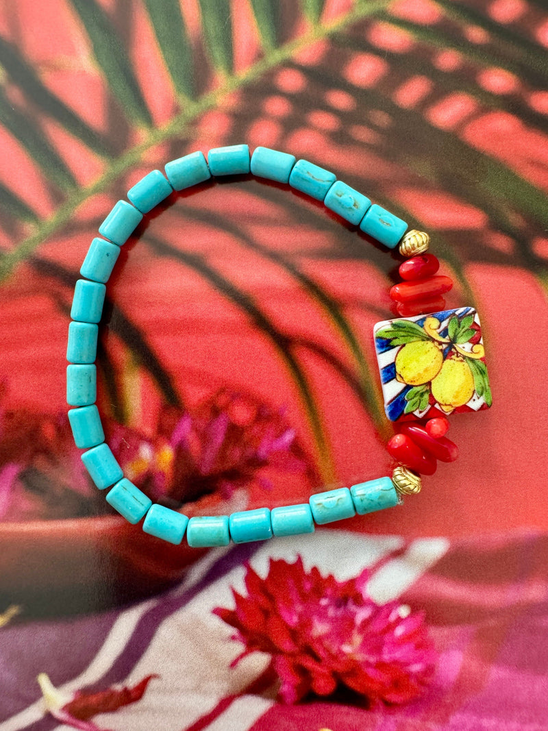 Bougainvillea Café Agrumi Bracelet