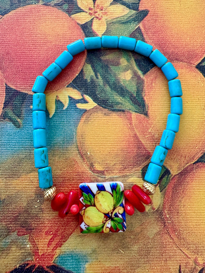 Bougainvillea Café Agrumi Bracelet