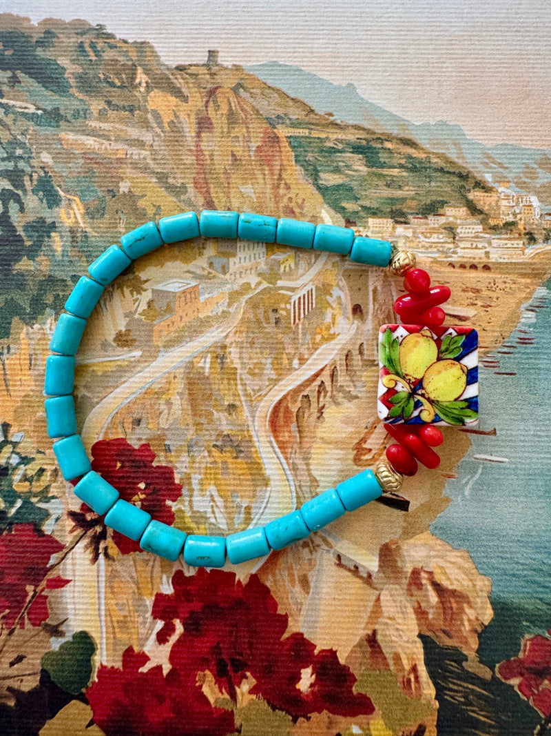 Bougainvillea Café Agrumi Bracelet