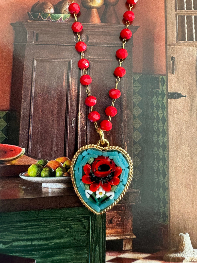 Bougainvillea Café Amore a Prima Vista Necklace