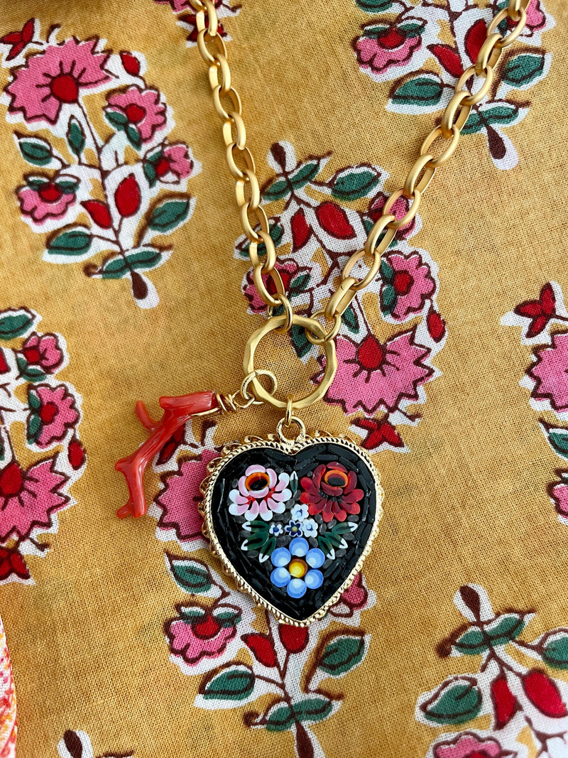 Bougainvillea Café Fiorita Necklace