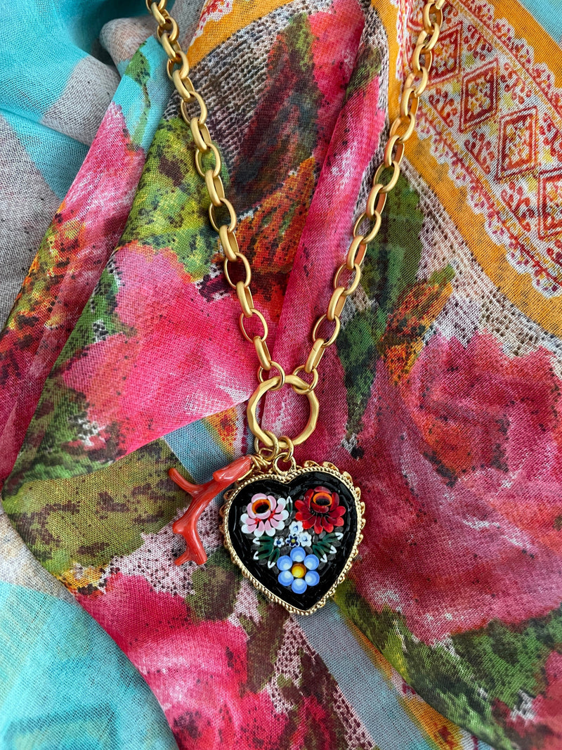 Bougainvillea Café Fiorita Necklace