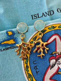 Bougainvillea Café Lampedusa Earrings