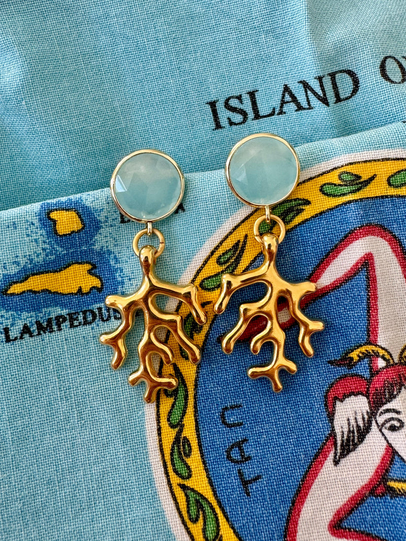 Bougainvillea Café Lampedusa Earrings