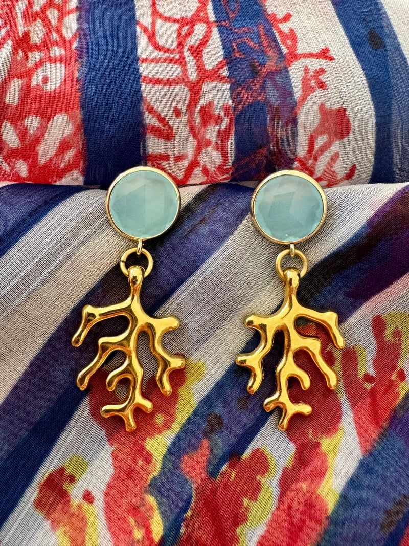 Bougainvillea Café Lampedusa Earrings