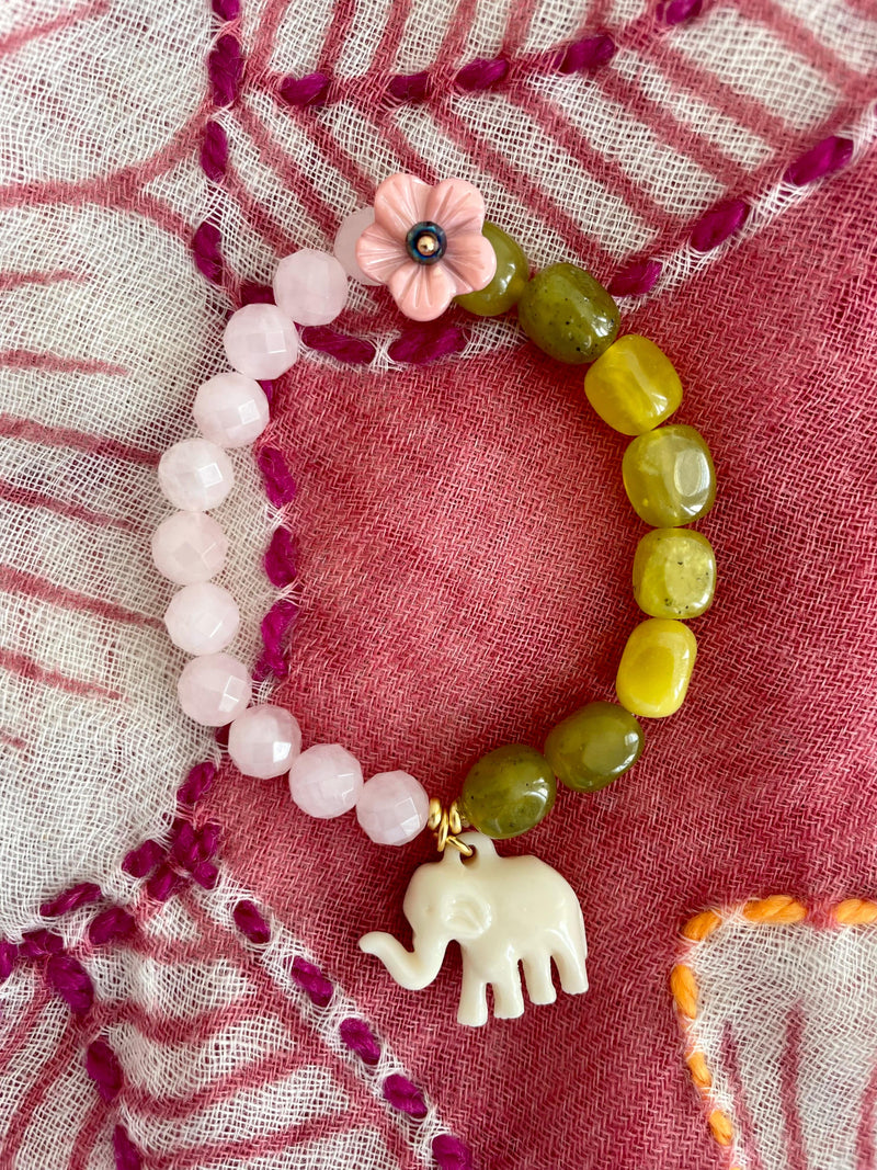 Bougainvillea Café Malabar Bracelet