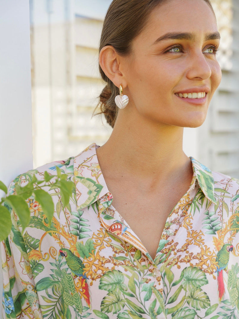 Bougainvillea Café Matilda Earrings