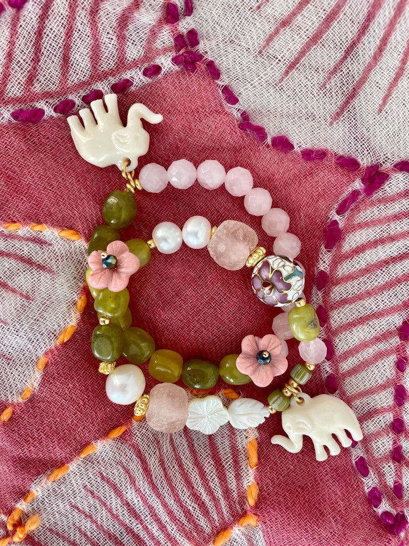 Bougainvillea Café Nicobar Bracelet