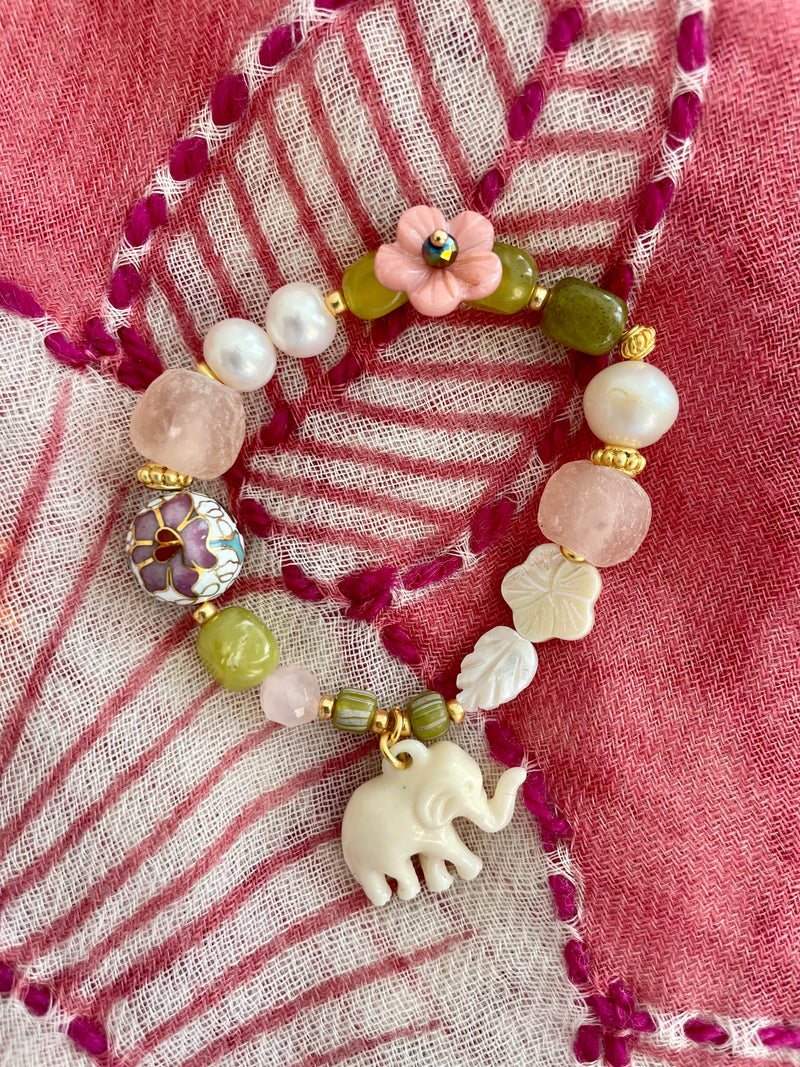 Bougainvillea Café Nicobar Bracelet