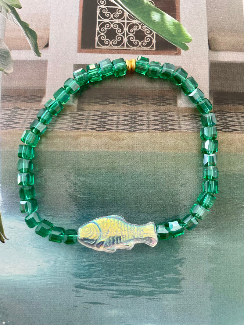 Bougainvillea Café Pesce Bracelet in Playa Grande