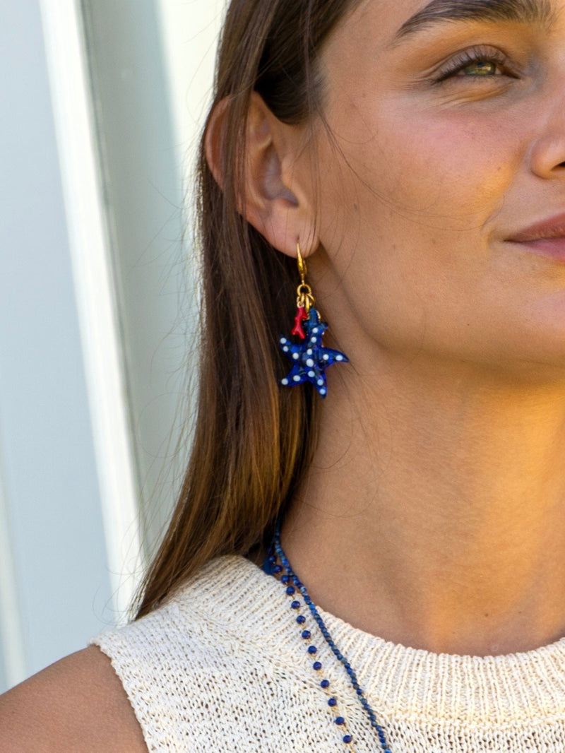 Bougainvillea Café Porto Vecchio Earrings