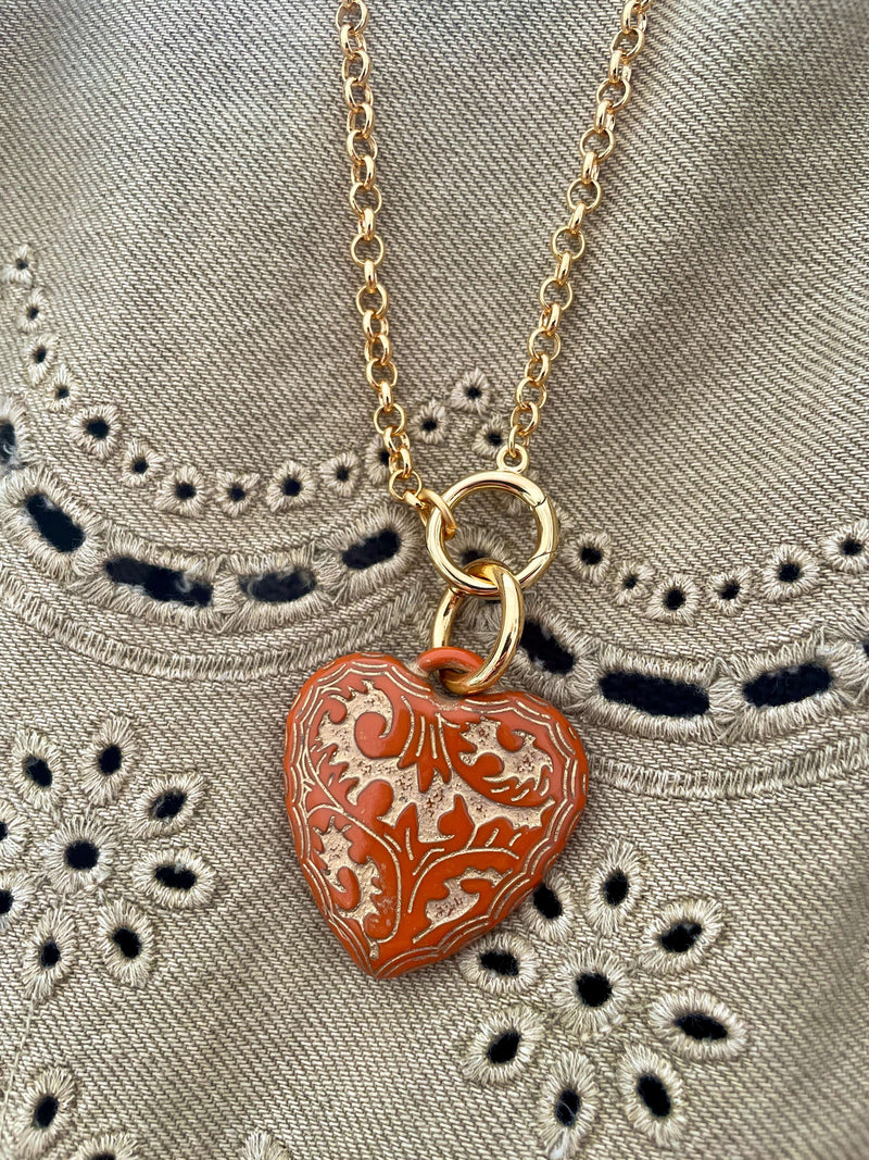 Bougainvillea Café Sienna Necklace