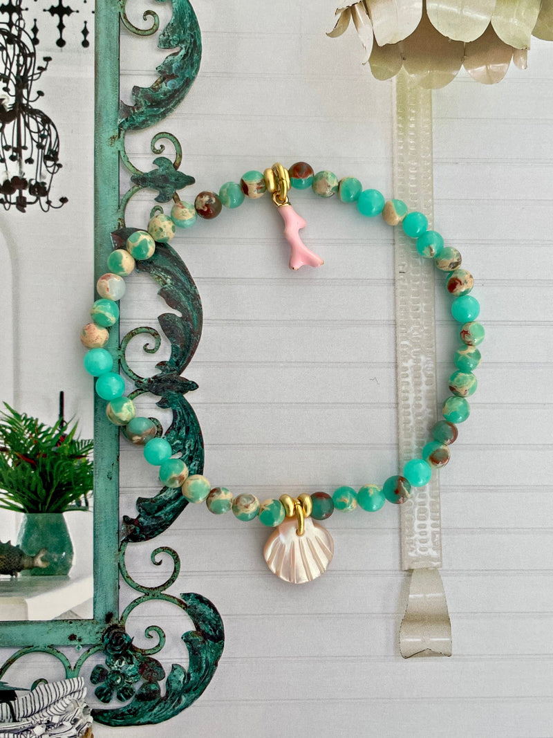 Bougainvillea Café Boca Chica Bracelet