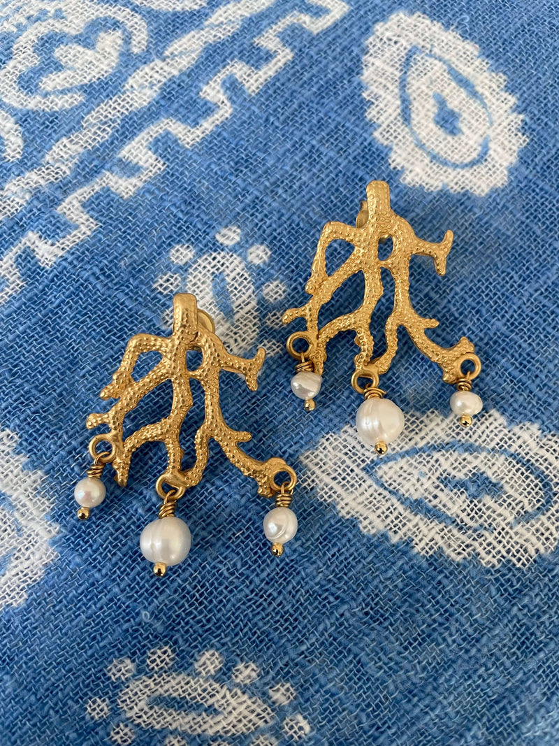 Bougainvillea Café Capricci Earrings