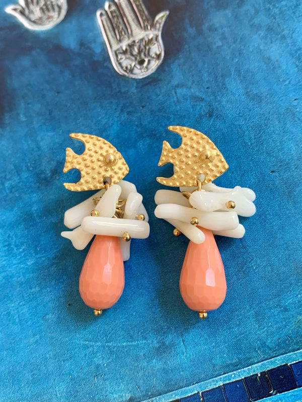 Bougainvillea Café Coral Shores Earrings